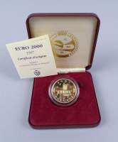 Collection : Pièce de monnaie : Euro 2000 Belgica 1997 Pièce en or Tirage à 2500 Exemplaires
