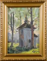 Tableau HSP -Paysage- signé WOJCIK Frantiszek