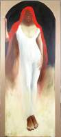 Tableau HST -Vertu- signé HOCQUET Christian