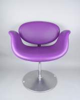 Meuble vintage : Fauteuil - Little Tulip - designer PAULIN Pierre (1927 , 2009) édition moderne ARTIFORT(griffes) modèle conçu en 1963