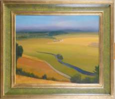 Tableau HST - Paysage - signé GOMMAERTS Fernand