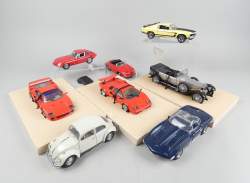 Collection : Voitures 1 : 24 Franklin MINT (8pcs)  (acc)