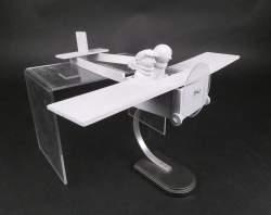 BD : Figurine - Quick et Flupke dans l'avion de bois - (rare) (Acc , A restaurer) AURA distribution Numéroté 42/200 1988 sculpteurs Hubeau et Regout
