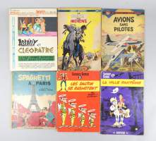 BD : Lot de 6 EO (usure ext , pt déchir pour certains , int frais)