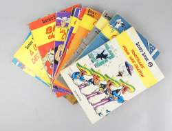 BD : Lucky Luke , Morris éd Dupuis suite des N° 17 à 31 en EO (état moyen à ds l'état , int frais)