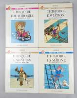 BD : Hergé - Tintin raconte - 4V in - folio éd Septimus (4p)(Bon état gen , int très frais)