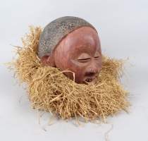 Africain : Masque de circoncision Nkanu Congo