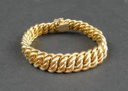Bijou : Bracelet en or jaune 18K