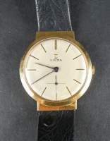 Bijou : Montre bracelet d'homme SIGMA en or jaune 18K mvt à remontoir (En état)