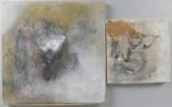 Tableau : Techniques mixtes (2pcs) - sans titre - daté 2001 et 2002 FAVART AMOUROUX Nausicaa