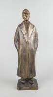 Sculpture : Bronze doré - Prisonnier de guerre 1940/45 - signé NOEL Louis