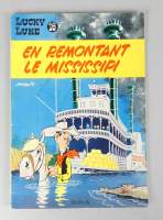 BD : Lucky Luke éd.Dupuis (Bon état , int frais , légère usure dos) : N16 En remontant le Mississipi EO 1961