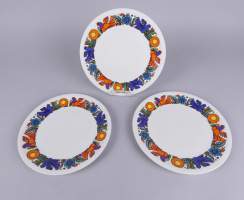 Céramique: 3 assiettes VILLEROY & BOCH modèle Acapulco D: 24cm (3pcs)