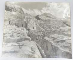Objet: Photographie/tirage argentique (ds l'état) -Ascension du Mont Blanc- N° 4