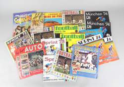 Collection: Lot albums Panini (19pcs): Football, Auto, Sprint, 16 albums complet