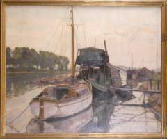 Tableau HST - Marine - attribué à DEGREEF Amédée