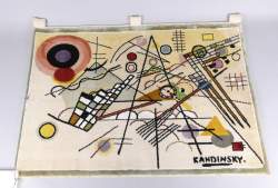Tapis : Tapisserie - sans titre - signé KANDINSKY Wassily