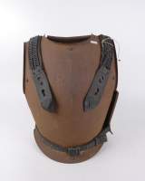 Militaria : cuirasse de cavalerie France ou Belgique 2e moitié 19eS (Ds l'état)
