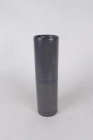 Céramique: Vase tubulaire en grès émaillé monogrammé AL LAMPECCO Antonio