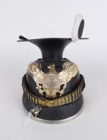 Militaria: Casque chapska troupe de ulhan Prusse fin 19e début 20eS