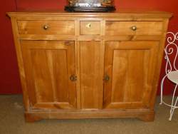 Meuble: Dresse en merisier 19eS