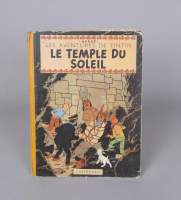 BD: Les aventures de TINTIN Hergé éd CASTERMAN: Le temple du soleil EO B3 1949 (