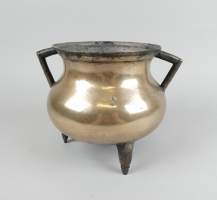 Objet : Chaudron en bronze Haute Epoque probablement 15eS / 16eS