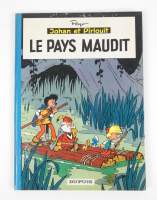 BD : Johan et Pirlouit par Peyo éd. DUPUIS EO (Très bon état+ , tache couleur p50) Le pays maudit 1964