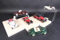 Collection : Voitures Franklin MINT 4/6 avec certif (6p) (acc) (mq)