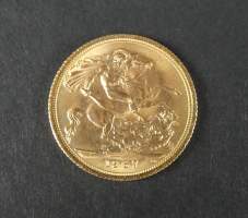 Collection : 1 souverain en or Elysabeth II de 1967