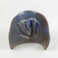 Sculpture : céramique - Kevanemone - signé DRION B. 23x23x13cm