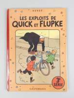 BD: Les exploits de Quick et Flupke Hergé: EO 3ème série en B3 1949 (noté 1950)