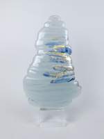 Sculpture en verre de couleurs -Arbre stylisé- 2023 signé PAROT Maxence