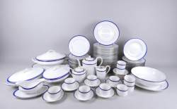 Céramique : Service à diner et à thé en porcelaine de Limoges CH FIELD HAVILAND 70pcs (chev)