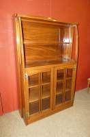 Meuble : Buffet Art Nouveau en padouk laiton et pastilles de céramique SERRURIER-BOVY SERRURIER Gustave