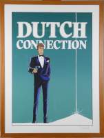 BD: Sérigraphie -Largo Winch Dutch Connection- n° 25/125 signé FRANCQ Philippe