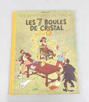 BD: Tintin HERGE éd Casterman -Les 7 boules de cristal- Reed 2e plat B2 1948 tit