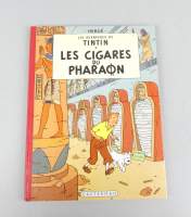 BD: Tintin HERGE éd Casterman - Les Cigares du Pharaon - EO coul Belge 2e plat B
