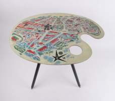 Meuble : Table pique - nique/ crayon designer DE ROECK Lucien