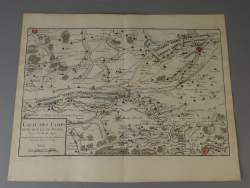 Collection: Carte des camps de Quarem et de Bonef les 2 et 15 aoust 1693 par Bea