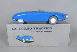 BD : La Turbo Traction I de Spirou et Fantasio 29/08/90 numérotée 52/1000 signée AROUTCHEFF Michel
