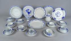 Céramique : porcelaine de Tournai divers décors (18)