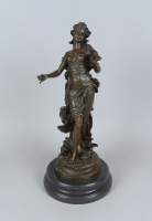 Sculpture : bronze - Amphitrite - d'après MOREAU Auguste