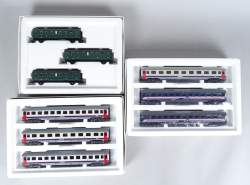 Jouet : Train MARKLIN HO set de wagons passagers SNCB(3)