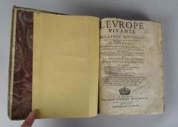 Livre : CHAPPUZEAU S. - L'Europe vivante - 1667 Jean Herman Widerhold à Genève