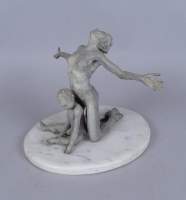 Sculpture Bronze -Mother' Prayer for peace- 2005 8/90 signé HOPEN Ai Qiu