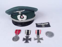 Collection: (6pces) médailles Croix de Fer: Lot de décorations allemandes 1 Croi