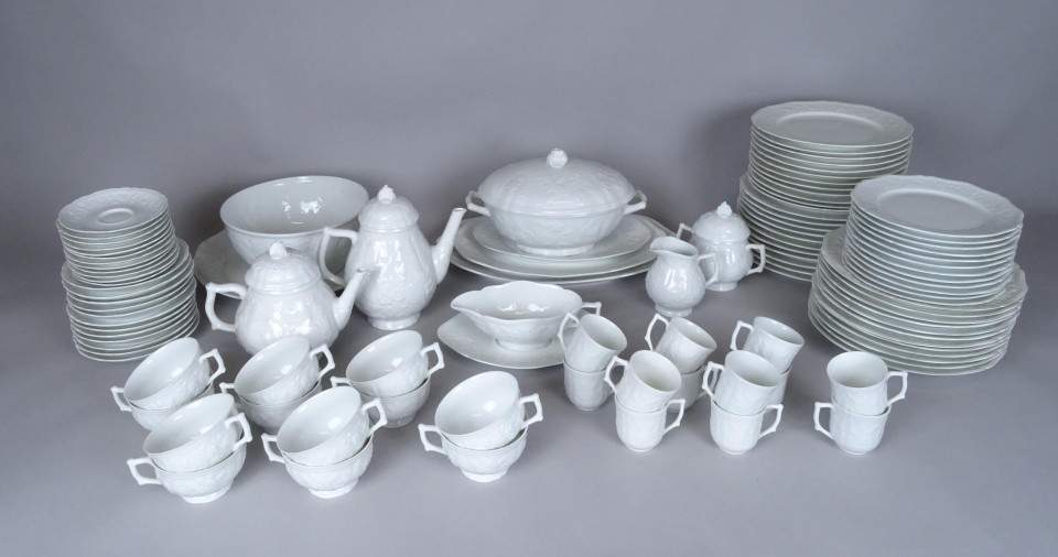 Céramique Service à dîner et à café porcelaine RAynaud Ceralene Limoges modèle P