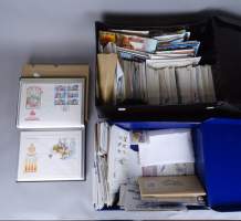 Collection de timbres: Beau petit lot comprenant pricipalement des FDC expagnols
