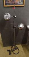 Luminaire : Lampadaire vintage STAFF chromé 2 spots boules orientables